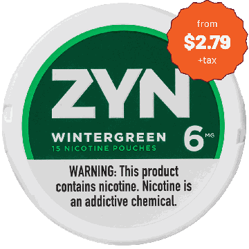 ZYN Wintergreen 6MG Nicotine Pouches
