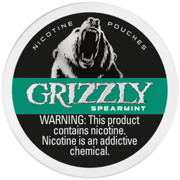 Grizzly Spearmint 7MG Nicotine Pouches