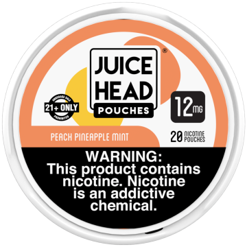Juice Head Pouches Peach Pineapple Mint 12MG