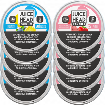 JUICE HEAD 12mg Bestsellers - Ten Count