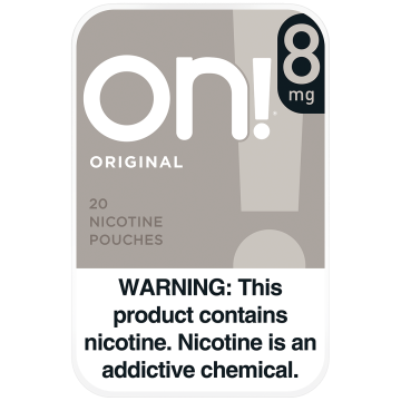 on! 8mg Original Nicotine Pouches