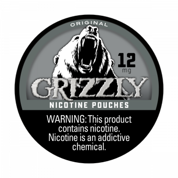 Grizzly Original 12MG Nicotine Pouches
