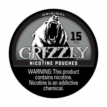 Grizzly Original 15MG Nicotine Pouches