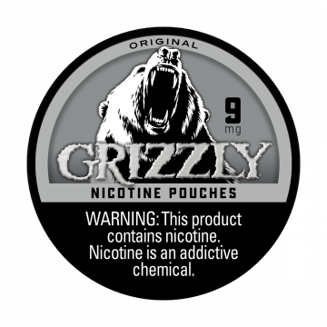 Grizzly Original 9MG Nicotine Pouches