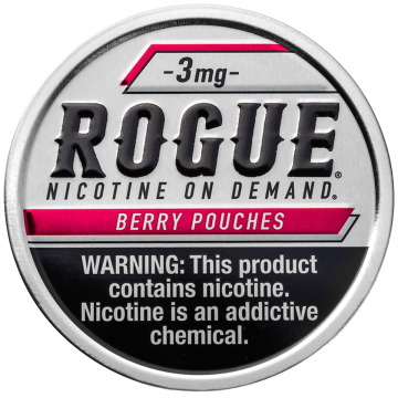 Rogue Berry 3MG Nicotine Pouches