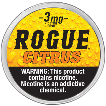 Rogue Citrus 3MG Nicotine Pouches