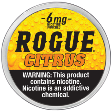 Rogue Citrus 6MG Nicotine Pouches