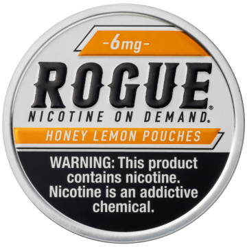 Rogue Honey Lemon 6mg, Nicotine Pouches