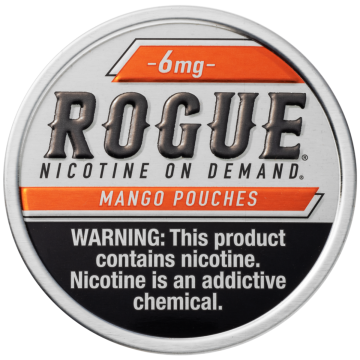 Rogue Mango 6mg, Nicotine Pouches
