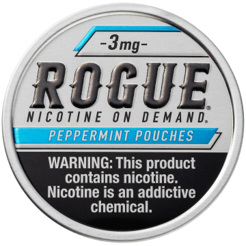 Rogue Peppermint 3mg, Nicotine Pouches