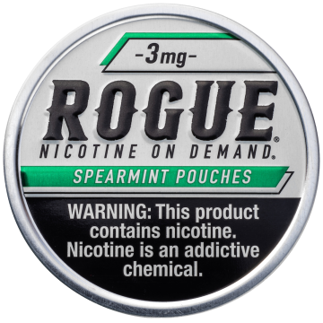 Rogue Spearmint 3MG Nicotine Pouches