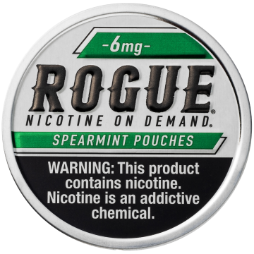 Rogue Spearmint 6MG, Nicotine Pouches