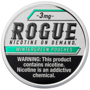 Rogue Wintergreen 3mg, Nicotine Pouches
