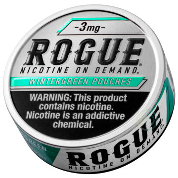 Rogue Wintergreen 3mg, Nicotine Pouches