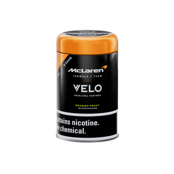 Velo x McLaren Formula 1 Limited Edition Tin - Dragon Fruit 7mg - bundled