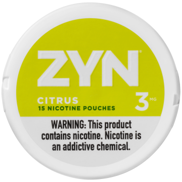 ZYN 3mg Citrus Nicotine Pouches