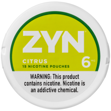 ZYN 6mg Citrus Nicotine Pouches