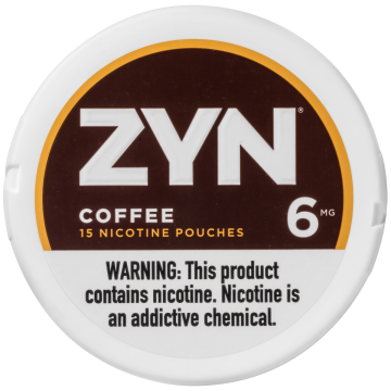 ZYN 6mg Coffee Nicotine Pouches