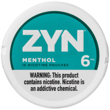 ZYN Menthol 6MG Nicotine Pouches