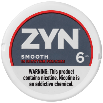 ZYN 6mg Smooth Nicotine Pouches