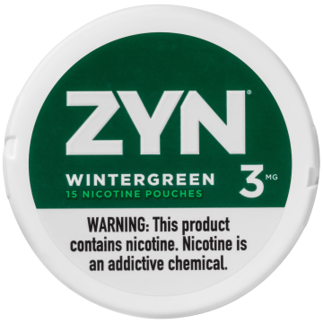 ZYN Wintergreen 3 MG