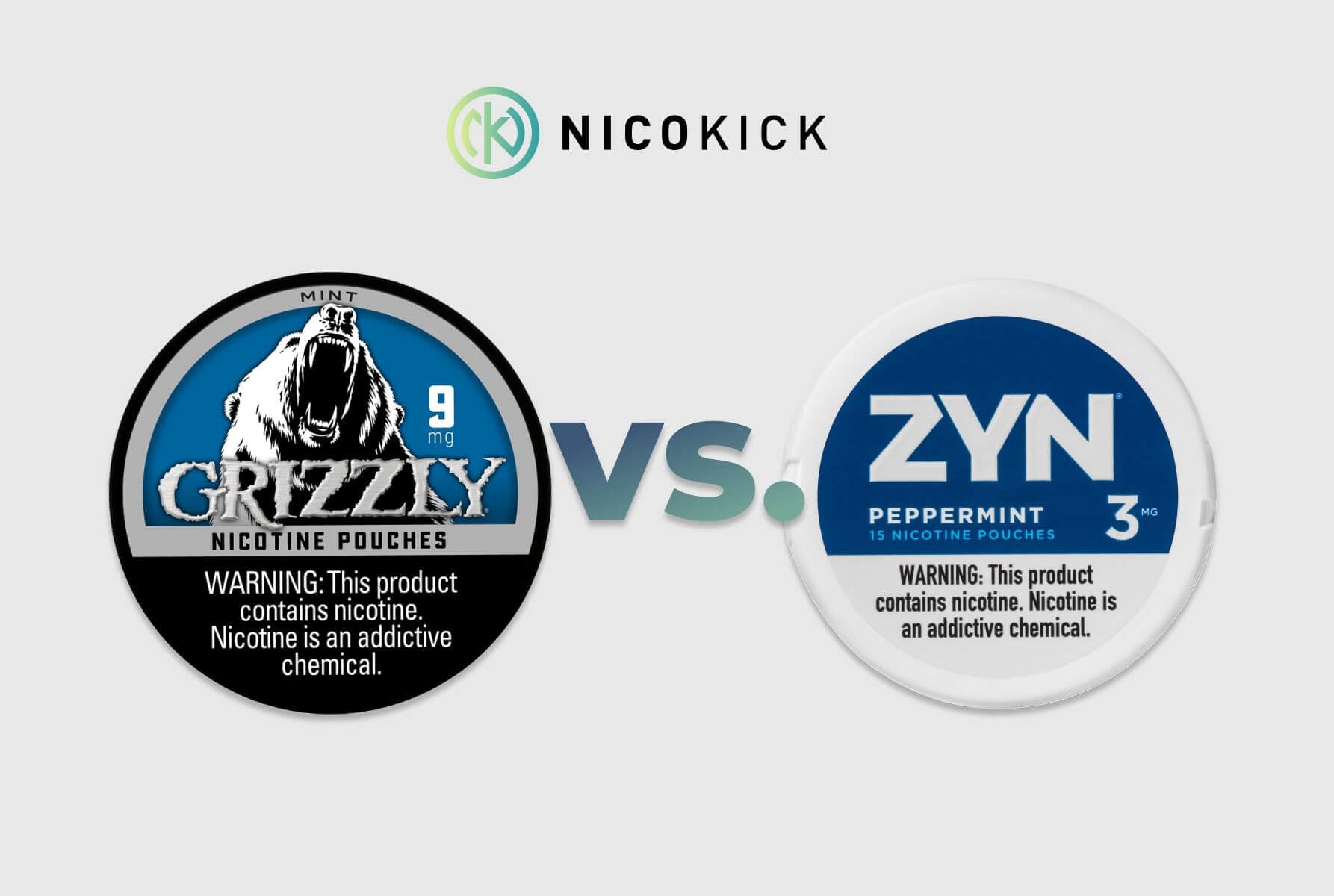 Grizzly vs ZYN: Comparing Nicotine Pouches
