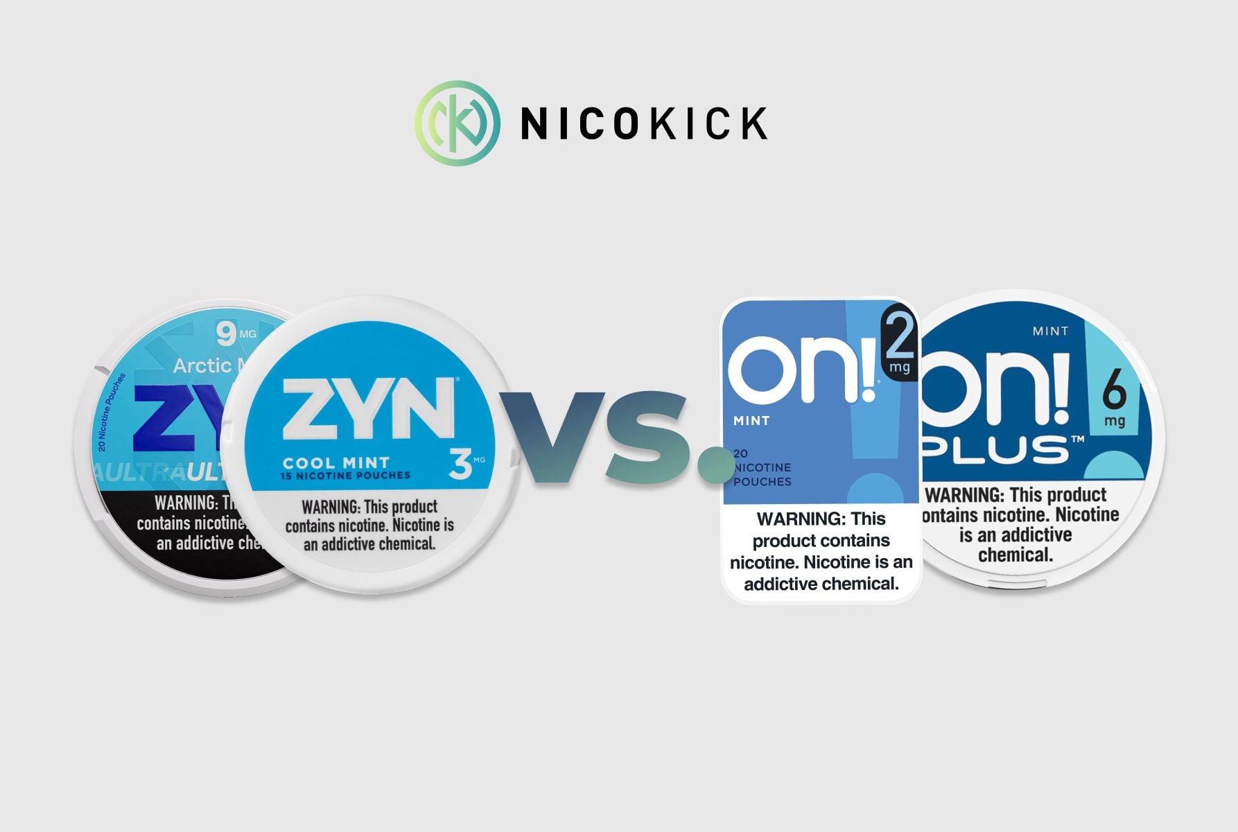 on! vs ZYN