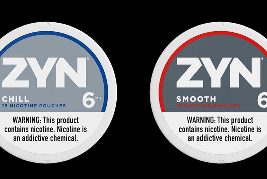 ZYN Chill Vs Smooth Unflavored Nicotine Pouches Nicokick