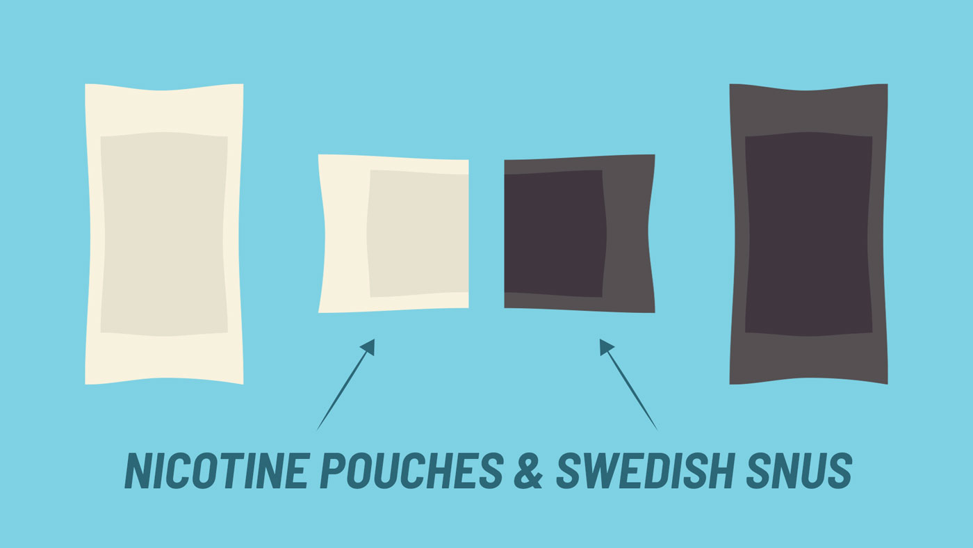 difference nicotine pouches vs swedish snus