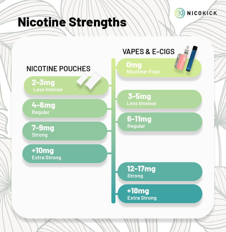 Nicotine Pouches vs Vapes: Strength