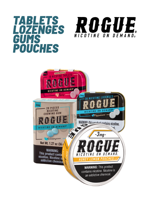 Rogue Nicotine tablets
