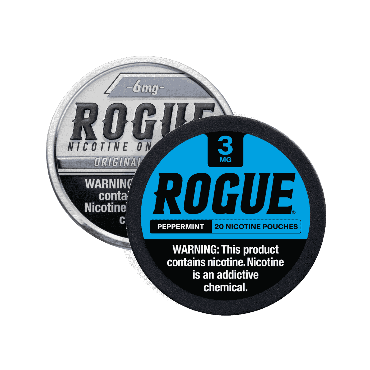 Rogue nicotine pouches