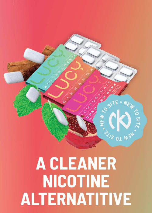 Introducing Lucy Nicotine Gum on Nicokick