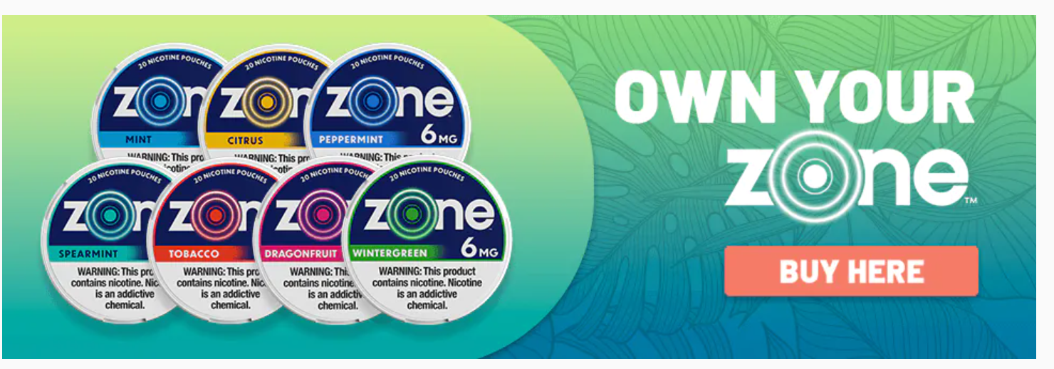 Buy zone nicotine pouches online